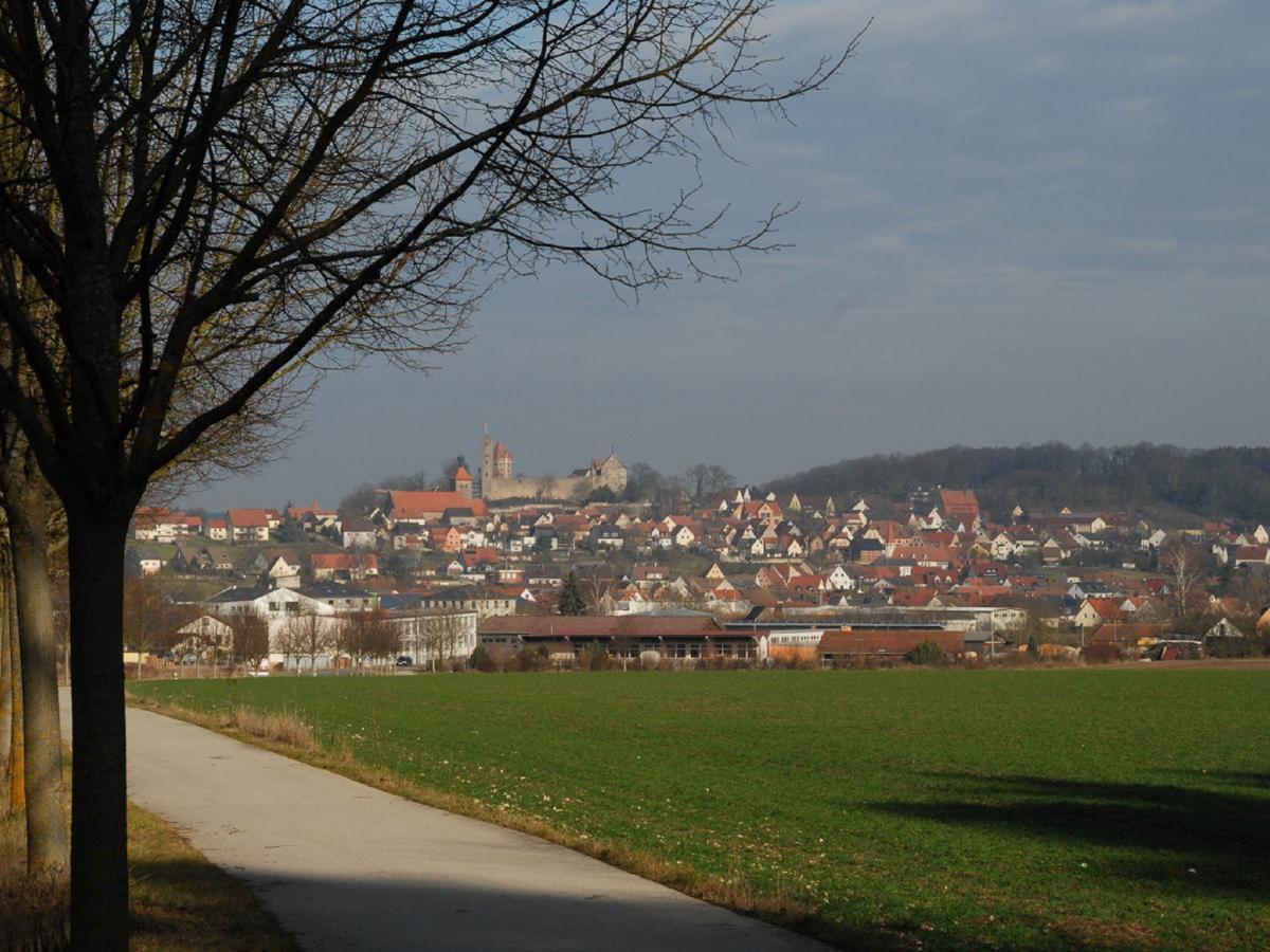 Ferienwohnung Passivhaus "Schoene Aussicht" Georgensgmund Bagian luar foto